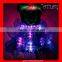 Wireless DMX512 Light Up Dress, Programmable Flashing Light Dress