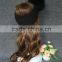 Korean New Design Knitted Women Raccoon Fur Ball Fashion Hairband For Girls