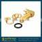 thru hole bulkhead O-ring sma female right angle pcb mount connector