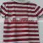 wholesale custom good quality fashion striped baby boys t-shirt