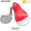 Plastic Premium 3D lamp shape led key Ring Wholesale