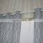 New arrival curved shape design100% Polyester Linen Like Jacquard Curtain fabric