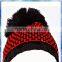 Textured Knit Women Cotton Beanie/cotton Hat Beanie/Cotton Pom Beanie