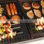 PFOA-free PTFE Non-stick BBQ Grill Mat - 13"x15.75", 0.20mm As seen on TV!