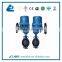Gearbox motorized butterfly valve TianJin Ansheng
