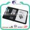 pu leather black padfolio document file holder