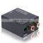 Analog R/L to digital fiber optic coaxial Toslink audio converter China supplier