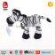 Quality Safe Baby Teether with Plush Animal Zebra Toy China Wholesaler