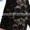 New style women fingerless driving gloves sheepskin leather palm lace gloves