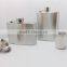 Jameson hip flask/ patterned hip flask/ alcohol 6 oz silver hip flask