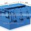 attached plastic storage container boxes/stackable lid container