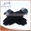 Cool Design Velvet Gloves Black in Hot Sale
