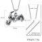 Wholesale Cheap Men's Necklaces Titanium Jewelry Motorbike Pendant Necklace Choker