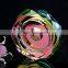Eight-angled crystal glass ashtray glass cigar smoking (R-0954