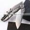 OEM 9cr18mov stainless steel blade material hunting knife with gift box