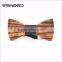 Handmade nature wooden bow tie factory
