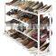 Icegreen Office/ Home use White/Black 20 Pair Shoe Rack
