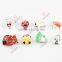 Cute metal enamel spacer slider charm bead