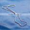 925 sterling silver chain beaded necklace