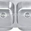 European Style Stainless Steel Double Bowl Kitchen Sink GR-638