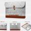 2016 new products multi-function wool felt bag sleeve envelope case for macbook pro air retina