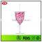 12oz plastic double wall paper insert wine tumbler