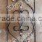 Outdoor balcony stair wrought iron railing parts