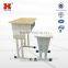 Modern Style Wooden Desktop School Desk And Chair