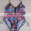 BSC009 Hot open fission printing swimwear bikini