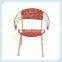 Factory direct family iron Wicker wrought iron Circle Lounge Chair-like outdoor balcony rattan chairs