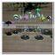 Flat and Round 25 20ml Bottles with Corks. Containers With Lids& caps& wooden base. bulk empty clear glass small decorative jars