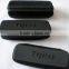 GC---Customize black mutispandex fabric embossed logo eva pencil case