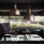 Aged Color Pendant Suspension Light Vintage Industrial Lamp