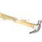 competitive price American type claw hammer with wooden handle