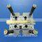 Progressive moulds for swage terminal pin