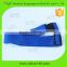 Blue buckle packing strap/adjustable luggage belt/custom luggage strap