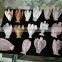 natural clear crystal stone Angel Pendant Chain Necklace Fashion Jewelry