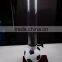 2.5L plastic football base beer drink dispenser with cooling ice tube