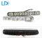 Promotion!white and yellow color led car turn signal drl light