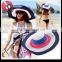 women summer wide brim sun visor hat