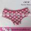 Wholesale satin panties star check pattern bamboo fiber underwear nylon silk panty