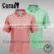 Knitted plain dyed 100% polyester china factory polo shirt with low price