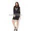 Pretty steps 2015 GZ clothing long sleeves black winter formal evening dresses design 2015 for women