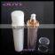 Acrylic lotion bottle; white cosmetic bottle ;cone plastic bottle cosmetic packaging