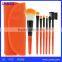 Free sample different types mini small makeup brush set for girls