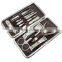 Bonvatt 12pcs Manicure Set Tools Stainless Steel Pruning Care Set Mens Manicure Set