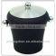 2.0L ice bucket stainless steel with lid