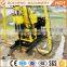 Super quality unique construct equipment rotary drilling rig/200m portable skid water well drill rig