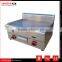 professional equipment stainless steel table top gas griddle for restaurant