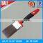 2" Tinplate ferrule Black Bristle paint brush with rubber handle